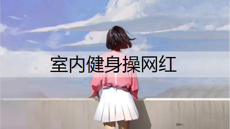 室内健身操网红